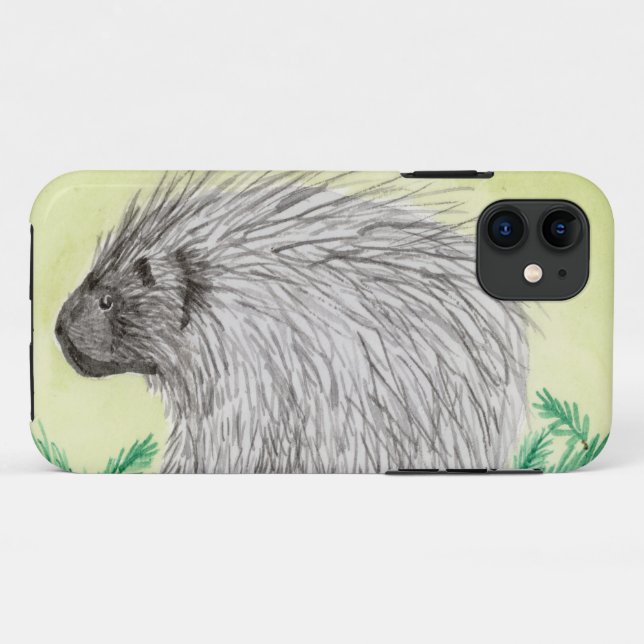 Coques Case-Mate iPhone Porcupine (Dos (Horizontal))