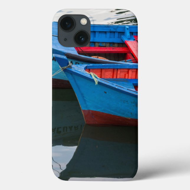 Coques Case-Mate iPhone Port d'Angelmo, bateaux de pêche. (Verso)
