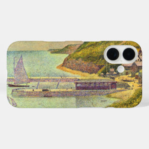 Coque Pour iPhone 16 Port-en-Bessin, marée haute par Georges Seurat