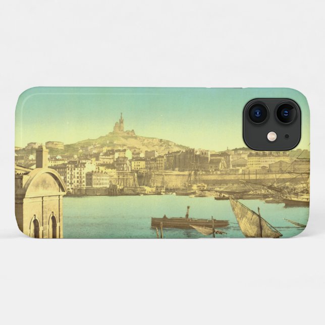Coques Case-Mate iPhone Port I, France de Marseille (Dos (Horizontal))