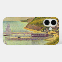 Port Port-en-Bessin Haute Marée par Georges Seurat