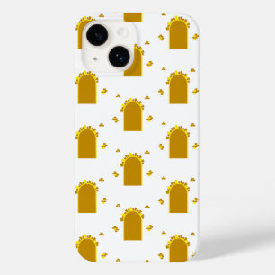 Coque Case-Mate iPhone Portail de l'Arche Dorée – Abstrait Minimaliste