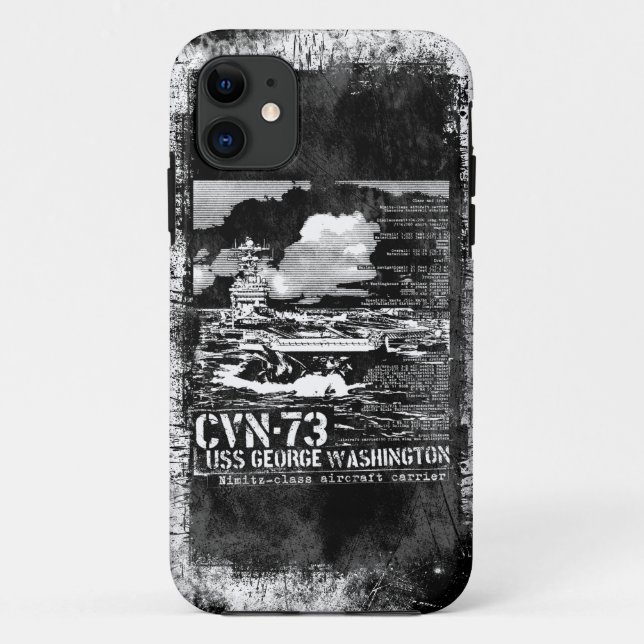 Coques Case-Mate iPhone Porte-avions George Washington (Dos)