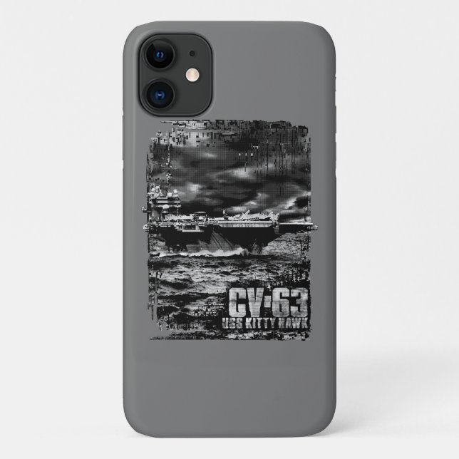 Coques Case-Mate iPhone Porte-avions Kitty Hawk (Dos)