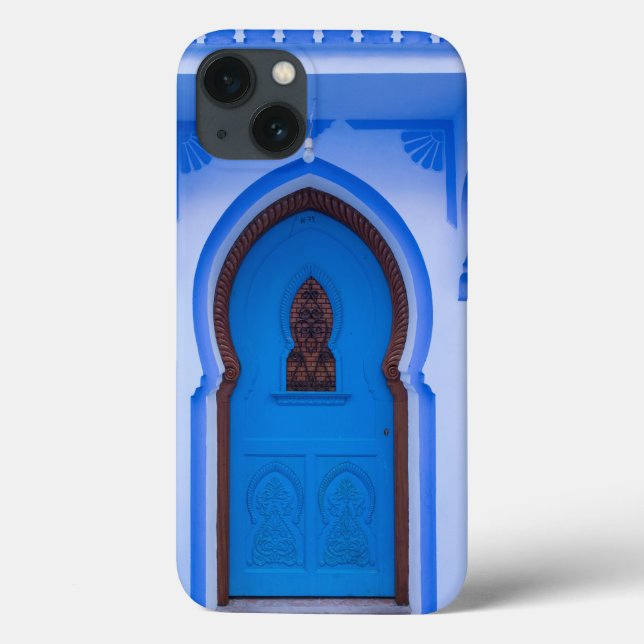Coques Case-Mate iPhone Porte bleue marocaine (Verso)