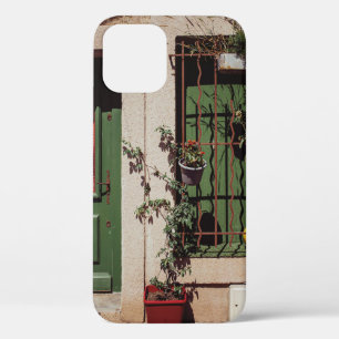 Case-Mate iPhone CASE PORTE EN BOIS VERT AVEC PLANTE VERT