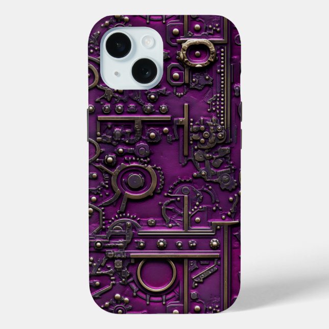 Coques Case-Mate iPhone Porte-vapeur victorienne Amethyst violet (Verso)