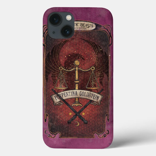 Coques Case-Mate iPhone PORTENTINA GOLDSTEIN™ MACUSA™ Graphique (Verso)
