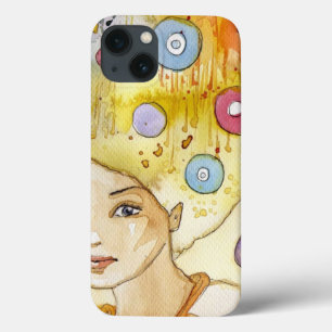 iPhone 13 Case Portrait abstrait
