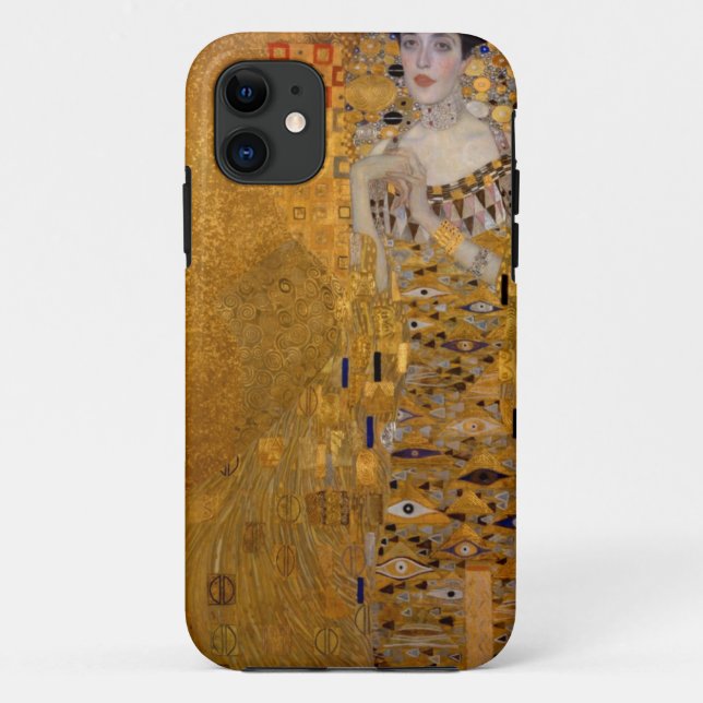 Coques Case-Mate iPhone Portrait d'Adele Bloch Bauer (Dos)