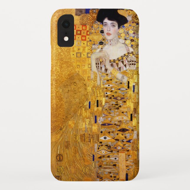 Coques Case-Mate iPhone Portrait d'Adele Bloch-Bauer I par Gustav Klimt (Dos)
