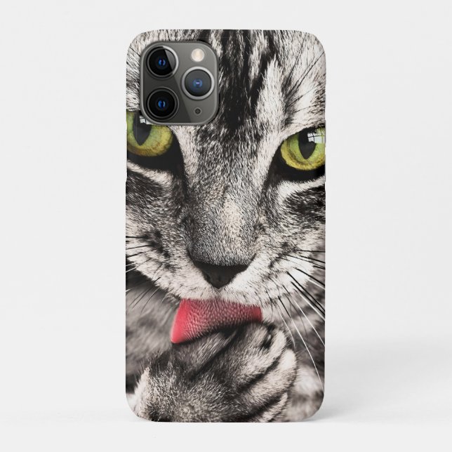 Coques Case-Mate iPhone Portrait d'animal de compagnie chat-68667 (Dos)