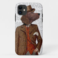 Portrait de cavalier de poseur rouge