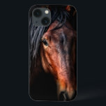 iPhone 13 Coque Portrait de cheval VII<br><div class="desc">Animaux</div>