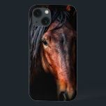 iPhone 13 Coque Portrait de cheval VII<br><div class="desc">Animaux</div>