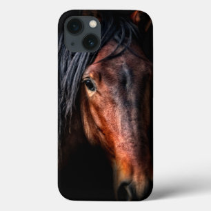 iPhone 13 Coque Portrait de cheval VII