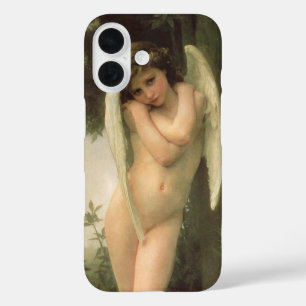 Coque Pour iPhone 16 Portrait de Cupidon (Cupid) Ange par Bouguereau