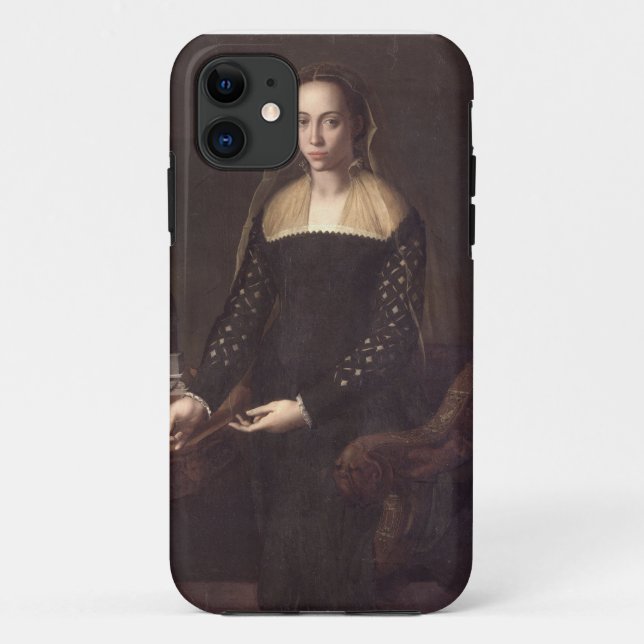 Coques Case-Mate iPhone Portrait de dame, 1559 (huile sur le panneau) (Dos)