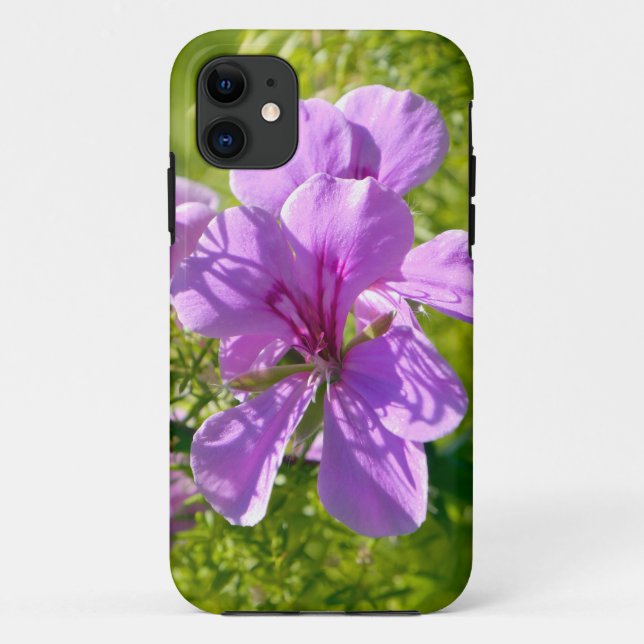 Coques Case-Mate iPhone Portrait de fleurs (Dos)