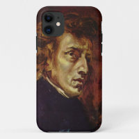 Portrait de Frederic Chopin par Eugene Delacroix