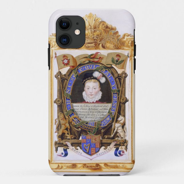Coques Case-Mate iPhone Portrait de James VI de l'Ecosse (1566-1625) plus (Dos)