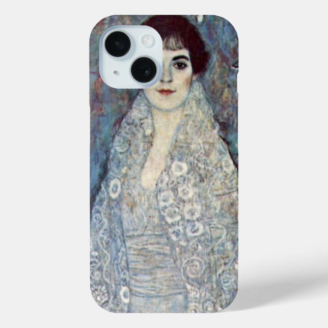 Coques Case-Mate iPhone Portrait de la baronne Elisabeth Bacchofen Echt, K (Verso)