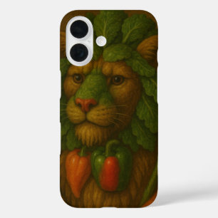 Coque Pour iPhone 16 Portrait de Lion Renaissance