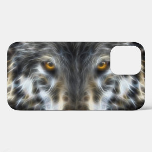 Coques Pour iPhone Portrait de loup inspirant à l'aérographe