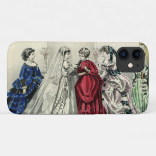 Coques Pour iPhone Portrait de mariée de la fête de mariage victorien