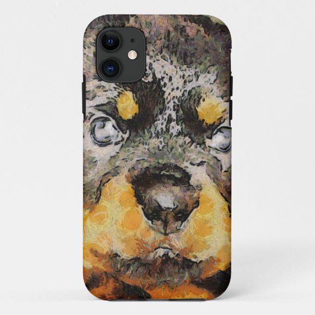 Coques Case-Mate iPhone Portrait de marionnettes rotative artistique (Dos)