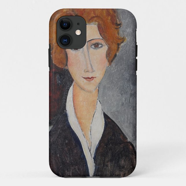 Coques Case-Mate iPhone Portrait de Modigliani Amedeo (Dos)