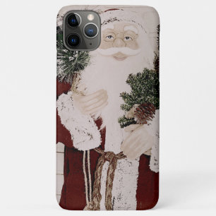 Case-Mate iPhone Case Portrait de Père Noël vintage Noël Fêtes