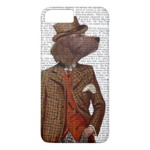 Coque iPhone 7 Plus Portrait de Rider Red Setter
