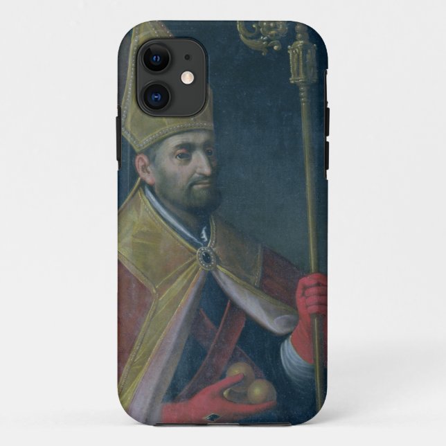 Coques Case-Mate iPhone Portrait de Saint-Nicolas, 1700 (huile sur la (Dos)