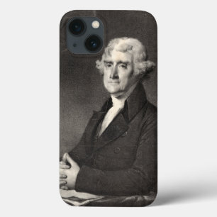 Etui iPhone 13 Portrait de Thomas Jefferson