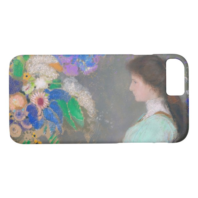 Coques Case-Mate iPhone Portrait de Violette Heymann, Redon (Dos (Horizontal))