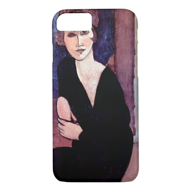 Coques Case-Mate iPhone Portrait de Woman (Dos)