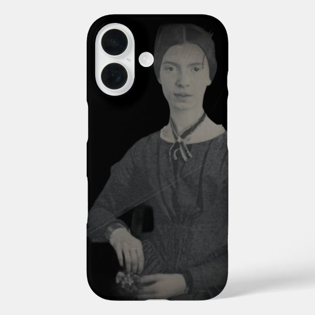Coques Case-Mate iPhone Portrait d'Emily Dickinson (Verso)