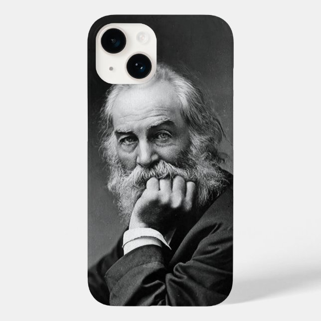 Coques Case-Mate iPhone Portrait du poète américain Walt Whitman (Verso)