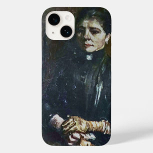 Coque Case-Mate iPhone Portrait d'une femme assise Peinture de Van Gogh 