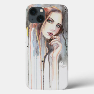 Etui iPhone Case-Mate Portrait d'une femme d'art moderne attitude