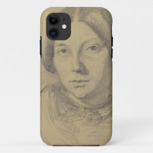 Coque iPhone 11 Portrait d'une femme, probablement George Sand