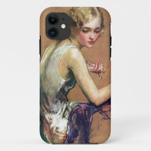 Coque iPhone 11 Portrait en pastel