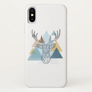 Case-Mate iPhone Case Portrait géométrique de cerfs communs