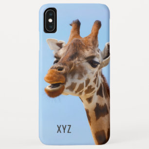 Case-Mate iPhone Case Portrait Giraffe étagères monogramme personnalisée