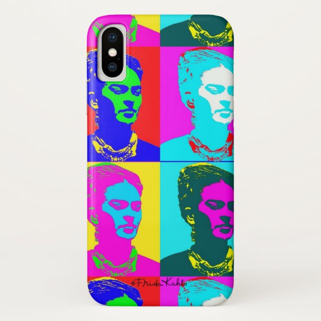 Coques Case-Mate iPhone Portrait inspiré de Frida Kahlo (Dos)