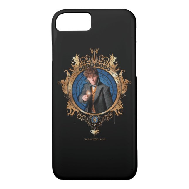 Coques Case-Mate iPhone Portrait NEWT SCAMANDER™ (Dos)