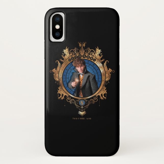 Coques Case-Mate iPhone Portrait NEWT SCAMANDER™ (Dos)
