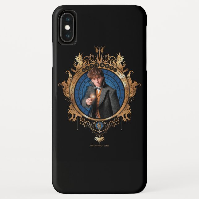 Coques Case-Mate iPhone Portrait NEWT SCAMANDER™ (Dos)