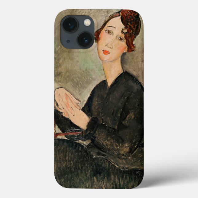 Coques Case-Mate iPhone Portrait of Dedie Hayden, 1918 (Verso)